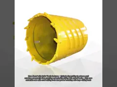 China Robust Forging Drilling Rig Tool Flat Drill Bucket Teeth Cutting Angle Carbide supplier