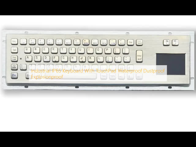 触覚パッド付き産業用IP65キーボード 防水 防塵 防爆発
