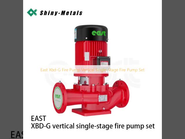 East Xbd-G Fire Pump Vertical Single-Stage Fire Pump Set