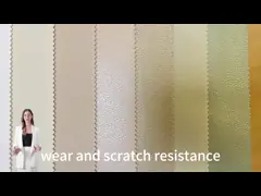 1.0mm Thickness De90 PVC Cat Scratching Leather DE90 Patten Single Velvet