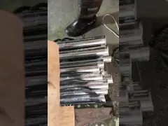 Surface polie par tube d'acier inoxydable de la barre ronde solides solubles 304 pour des matériaux de construction