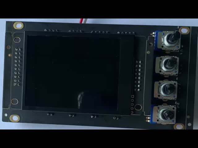 2.8 Inch Industrial TFT Custom LCD Display Panel Four Channel Audio Display Panel