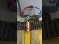 China Electric Heating Induction Brazing Machine 25KHZ 380V supplier