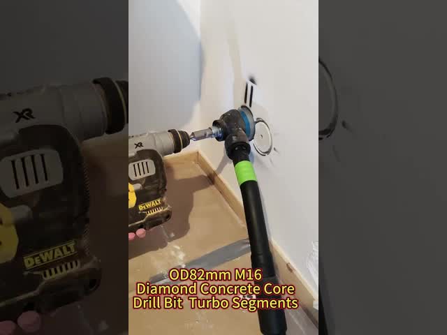 Geração de calor de Diamond Core Drill Bits da cavidade M14 do GV 68mm baixa