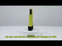 New Rescue Explosion Proof Led Torch 10000Lux, Super Bright Abs Flame Resistant Flashlight Ip68