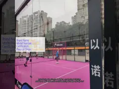Customized Durable Outdoor Padel Court Tennis Court with Anti-Slip Turf 10x20m Indoor Outdoor Cricket Court