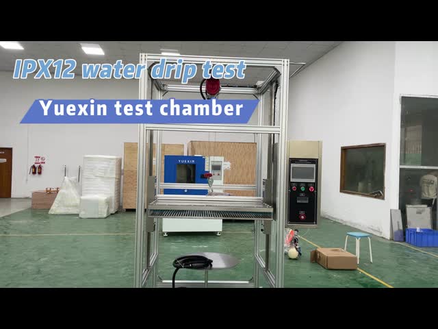 ターンテーブル 傾き 0°または 15° IPX1-2 20mm ノズル距離の防水滴滴試験機