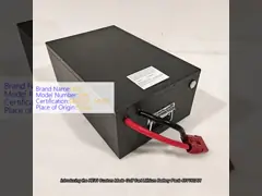 Customization Lifepo4 Lithium Ion Battery Pack For Golf Carts 96V200AH