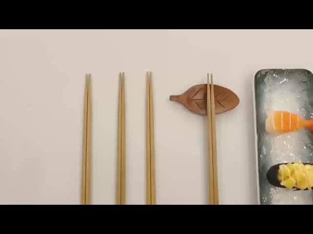 Eco-Friendly 24CM Length Bamboo Rikyu Chopsticks Made from 100% Natural Moso Bamboo with A+ Grade Quality for Restaurants and Home Use