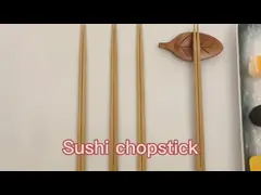 Eco-Friendly 24CM Length Bamboo Rikyu Chopsticks Made from 100% Natural Moso Bamboo with A+ Grade Quality for Restaurants and Home Use