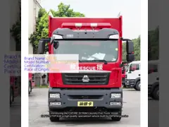 SITRAK Shower Fire Truck Good Price Specialized Vehicle China Factory