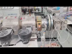China Automatic 38CrMoAl Double Screw PVC Pipe Extruder Machine supplier