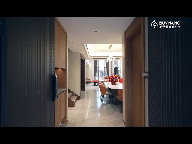 Elegant Luxurious  Hotel Furniture Living Spaces Solid Wood Frame Furniture