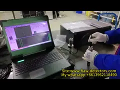 Gear Shaft Portable Eddy Current Flaw Detector In-line And Offline