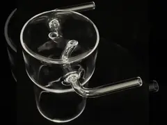 Quarz Horn Cover Quarz Glas Hersteller kundenspezifisch CNC