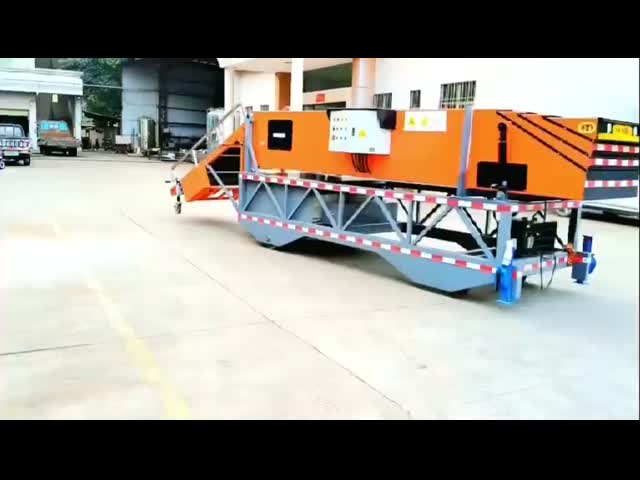 Máquina de carregamento de carga automática de correia transportadora telescópica fixa de alta eficiência