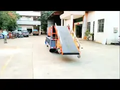 Automatic Fixed Telescopic Belt Conveyor Cargo Loading Machine High Efficiency