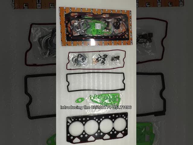 02/200774 U5LT1196 02200774 ヘッドガスケットセット JCB 3cx 4cx JS200 JS220 JS330 PERKINS 1004-4 に適用する