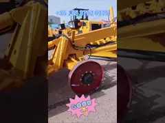 PY220C Motor Grader avec moteur Cummins 158kW et Ripper arrière à vendre au Pérou video