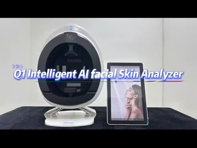 顔皮膚スキャナー 分析器 美容室用 診断機