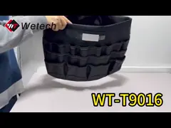 Tas Alat Ember Hitam Tas Alat Ember Profesional Kantong Alat Disesuaikan Kapasitas 10 kg
