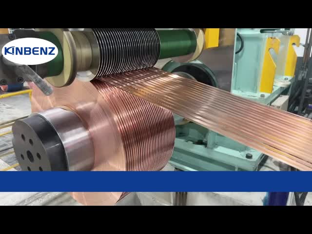 銅コイル切断機 800mm 幅 高速切断機 200m/Min