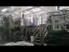 China 30L-8000L Toothpaste Mixing Machine Vacuum Emulsifier Mixing Tank  0-3000rpm supplier