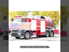SAIC-IVECO HONGYAN Smoke Exhaust Special Fire Fighting Truck With 2T Water Tank