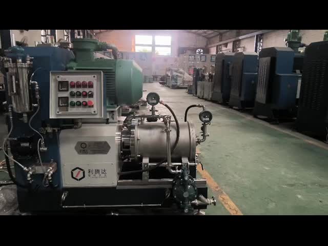 30L Capacity Bead Mill Machine High Flow Disc Type Horizontal Sand Mill For Paint