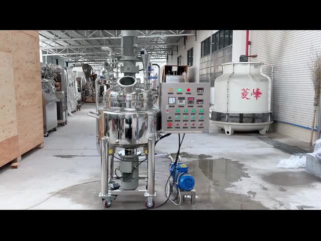0~3600rpm 速さ 液体ホモゲナイザー エムルジファーのタンク 日用化学製品