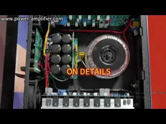 China RIO R4 Digital Power Amplifier 1U 1800W*4 Channel Digital Amp supplier