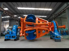 Ø2240mm Center Rotating Pay-off Bobbin Size PN2000-PN2240 Drum Twister Machine с мощностью двигателя 22KW и скоростью вращения 50 р/мин
