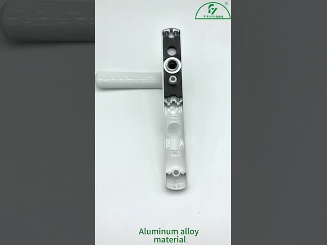 OEM 滑らかなアルミニウム窓ドアロック ハンドル付き アノイド化仕上げ 白色
