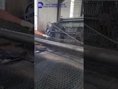China High Strength Round Gabion Planter Precast Concrete Base Urban Greening supplier