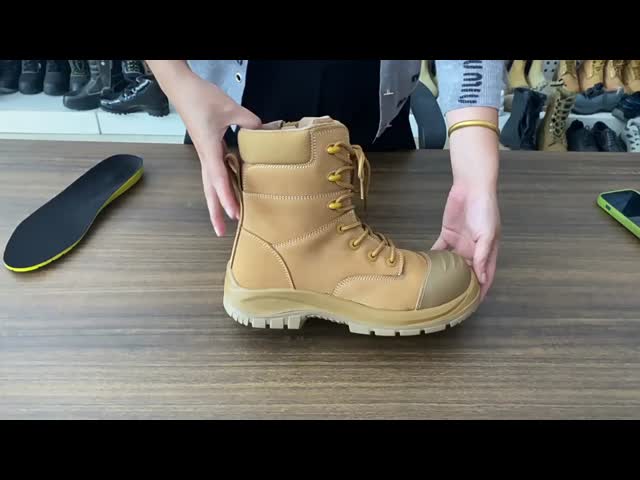 小麦牛皮 ゴム 靴底 ガラス 繊維 足足 警備 工作靴 防爆 ケブラル 防爆 作業靴