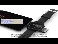 2025 T304-S Wireless Fast Charger, Apple Watch Support, Mini 2500mAh Power Bank ABS Charger