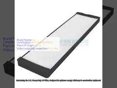 Energy Efficiency Heavy Equipment Air Filters 1274325 SC50176 Anti Corrosion video