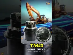 Volvo EC240 SA1143-00111 Excavator Travel Motor Assembly For GM35 Hydraulic Motor