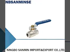 Brass Copper Inner And Outer Wire Ball Valve With High Pressure Resistance