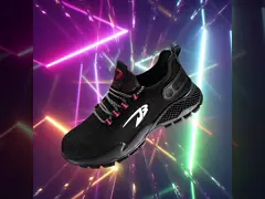 Flying Weaving Light Comfortable Steel Toe Shoes Breathable