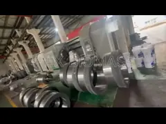 China Self Lock Oil Cooling Plastic Pellet Mill 3 Rollers Plastic Recycling Pellet Machine supplier