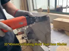 Лезвие HCS плитки инструмента всеобщих зубов быстрого выпуска 35X40MM японских Multi