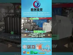 Soğutma Modu Hava Soğutma Şatöl Rotomoulding Makineleri Özel Elektrolit Enerji Depolama Tankı için
