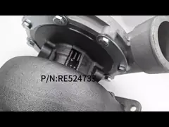 S400 6125H エンジン用ターボチャージャー RE524733 RE524741 SE501679 video