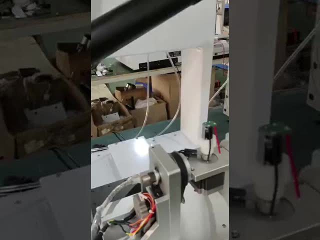 66kg Semi Automatic Soldering Machine 0.4MPA - 0.6MPA Desktop Soldering Robot For PCB