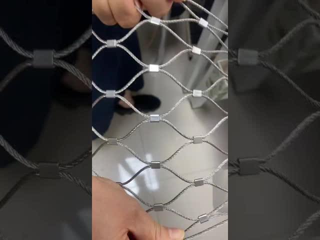 1.6mm 7 * malha de aço inoxidável da corda de fio 7 para o animal da proteção