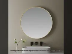 अनुकूलन योग्य कार्यों, आयामों और शैलियों के साथ एल्यूमीनियम मिश्र धातु फ्रेम स्मार्ट एलईडी बाथरूम दर्पण