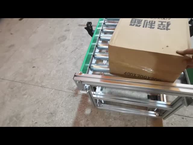 Ligne de convoyeur à rouleaux à nano-tolérance en aluminium pour appareils médicaux 220V/380V/alimentation manuelle prête vidéo