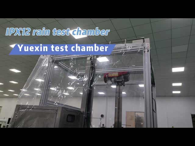 IPX1-2 ターンテーブル傾き0°または15°をテストするための水滴防止試験器