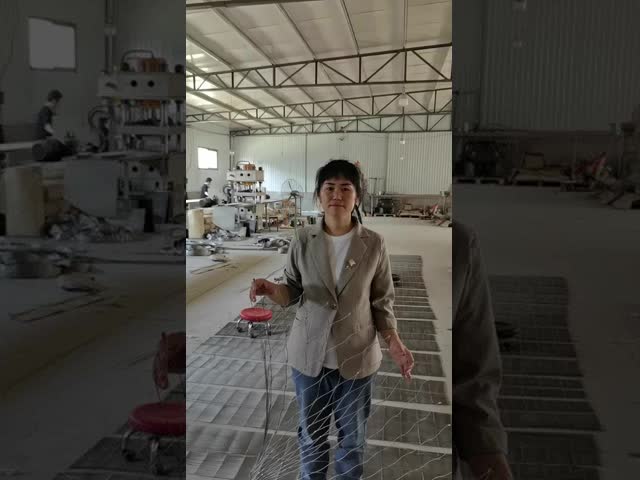 酸化 50*50mm バリストラード網 2mm ワイヤーステンレス鋼ロープ網